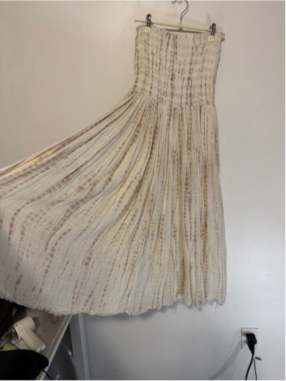 Free People Ravenna Convertible Maxi Skirt Dress Mauve XS Boho 2-in-1 - Picture 4 of 7